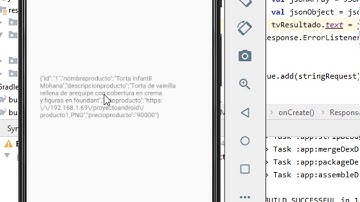 Como conectarse a una base de datos Mysql con Kotlin,  Volley  y arreglos JSON