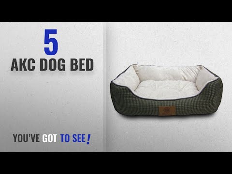 top-5-akc-dog-bed-[2018-best-sellers]:-akc-box-weave-solid-cuddler