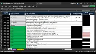 Social Secuity Benefits Worksheet Form 1040 Line 6a, 6b