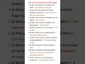 Top 10 GK Repeated Questions #upsc #nda #army #presidentofindia #gk #gkquiz