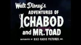 Disneys The Adventures Of Icabod And Mr. Toad 1949 Blu Ray Dvd Unboxing