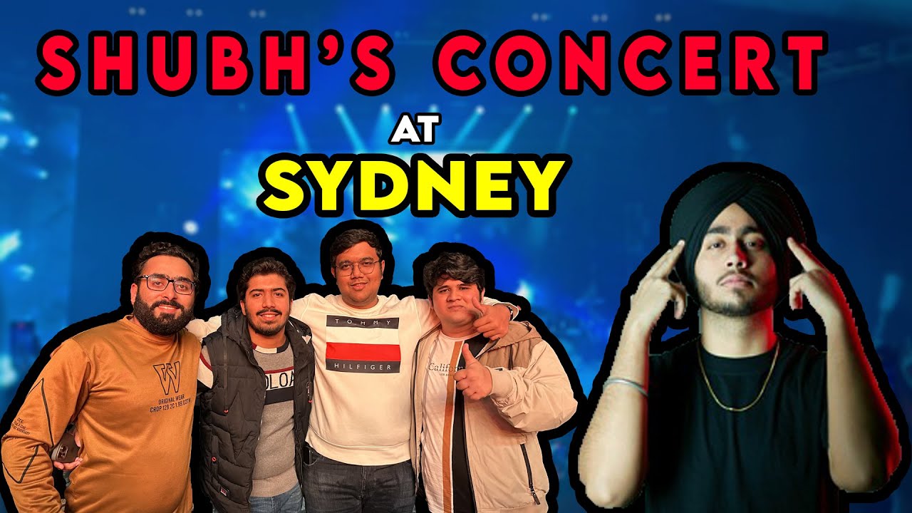 Shubh Concert in Sydney | Dream came true | Best Concert ❤