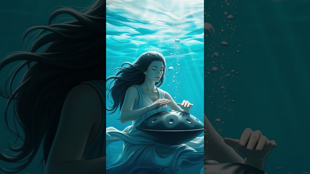 Ethereal Pure Handpan Meditation Music for Healing, Calming and Deep Sleep, Gentle Ambient Frequency