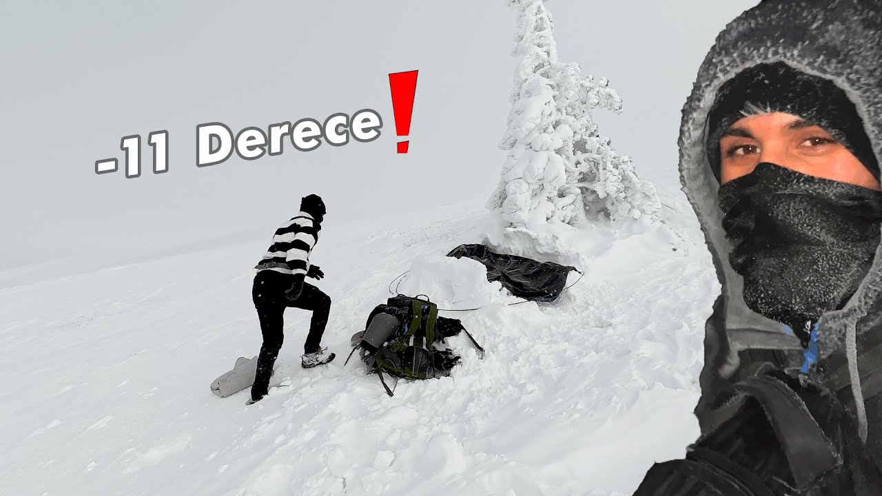 ULUDAĞ' da -11 derecede soğuk ısırığı geçirdim ( çadırda kaldım ) !!!● 99