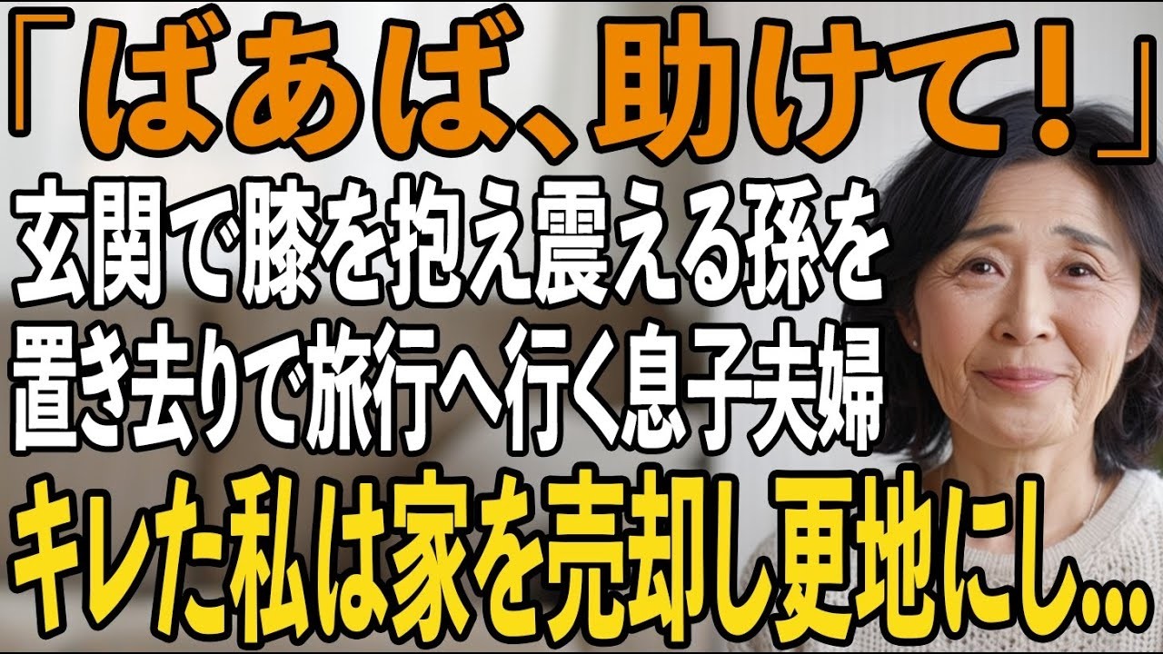玄関の隅でパジャマ姿の孫が震えながら言った。「パパとママは旅行に行くって。昨日から一人でいるの。」5歳の小さな体が恐怖で震えている。私は介護福祉士として30年、虐待の兆候を見抜く目を持っている。これはネグレクトだ。確信した。家の中は冷蔵庫も空っぽで、カップ麺が一つだけ。SNSを見れば、息子夫婦は高級ホテルと海辺で笑っている。孫の学資保険まで解約して。もう許せない。「母さんが来ると思って」と息...
