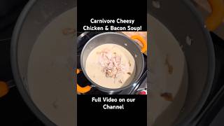 Carnivore Cheesy Chicken & Bacon Soup! #carnivoresoup #carnivorediet #missioncarnivore
Catch the full video here: https://youtu.be/Uyzgmxb-O1k
Check out our website for more: www.realmissionketo.com
#missioncarnivore #carnivorerecipes #carnivoresoup Carnivore Cheesy Chicken & Bacon Soup! #carnivoresoup #carnivorediet #missioncarnivore