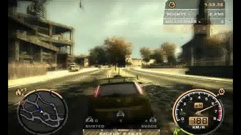 Need For Speed Most Wanted Episode 8: Bounty attempt #2