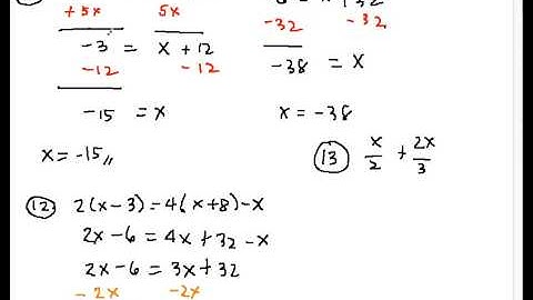 How to Solve Equations Part 3