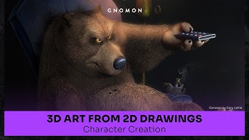 3D Art from 2D Drawings: Character Creation