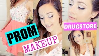 Drugstore Prom Makeup Tutorial! | GettingPretty