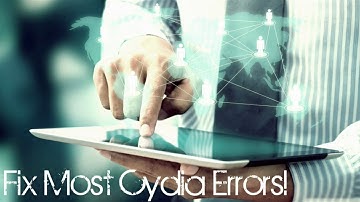 How to fix Cydia errors on iOS 5/6/7/8.