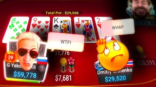 High Stakes Player Folds Flush and Gets Needled