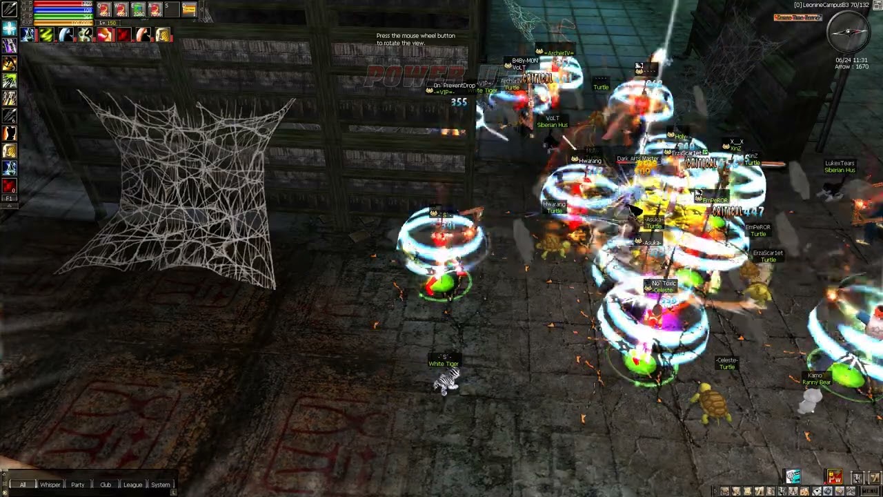 Killing Dark Art Master With Party RAN ONLINE MY