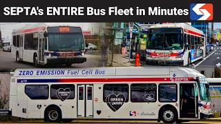 SEPTA Revenue Bus Fleet in Less than 10 Minutes 2026