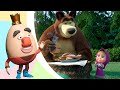 Humpty Dumpty 🥚 TaDaBoom Português 👀 Canções para Crianças 🎵 Masha e o Urso