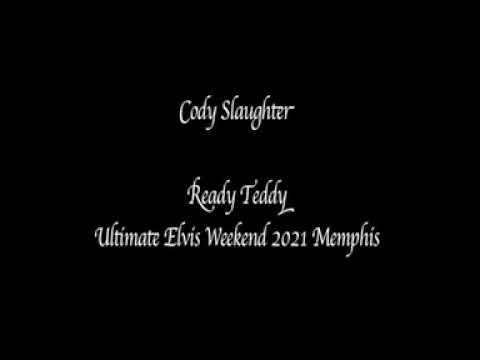Cody Slaughter sings Ready Teddy Ultimate Elvis Weekend 2021