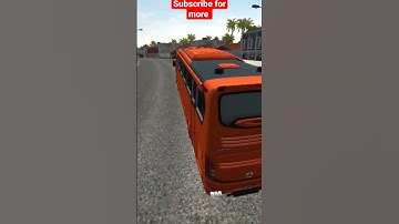 #shorts | JetBus 3+ Kids Panda Bus Mod for Bussid | Bussid New Update | Android game | 3d game | Mod