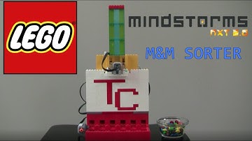 Amazing LEGO Mindstorms M&M Sorter