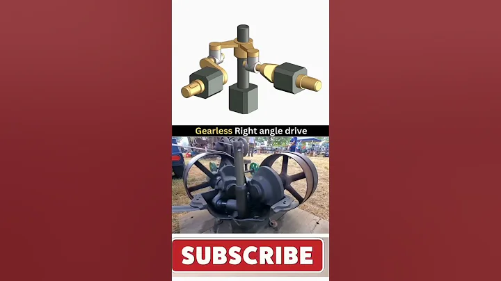 Gearless |  Right Angle drive #90degree #motion #power #solidworks #cad #3ddesign #engineering  #3d