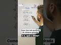 Dica de Matemática Básica: Calculando Raiz Quadrada de Números Grandes