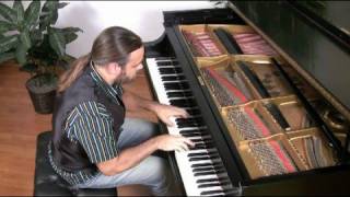 Video thumbnail of "Maple Leaf Rag by Scott Joplin | Cory Hall, pianist-composer (older version)"