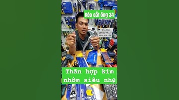 KÉO CẮT ỐNG NƯỚC CỠ NHỎ CHO AE LÀM ĐIỆN NƯỚC. SIÊU NHẸ #kingblue #tools #diy