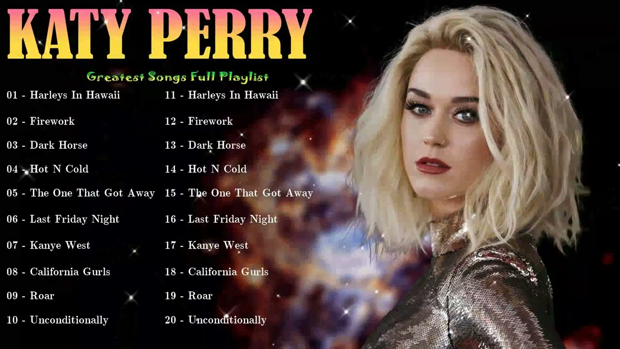 🌊 Katy Perry – A wave of pop energy carried by infectious beats and chart-topping hooks ✨