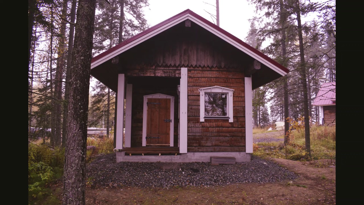 Savu saunan teko    How to build smoke sauna by Esko Kalevi Juntunen