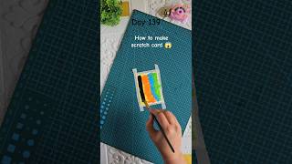 DIY How to make scratch papertutorial #shorts #subscribe #hellolmcrafter