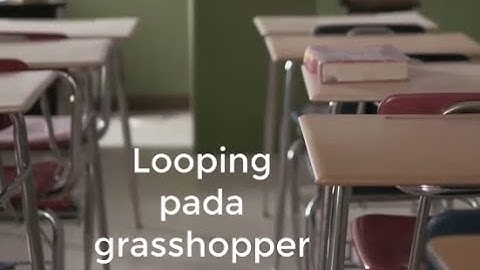 Fungsi Looping pada grasshopper