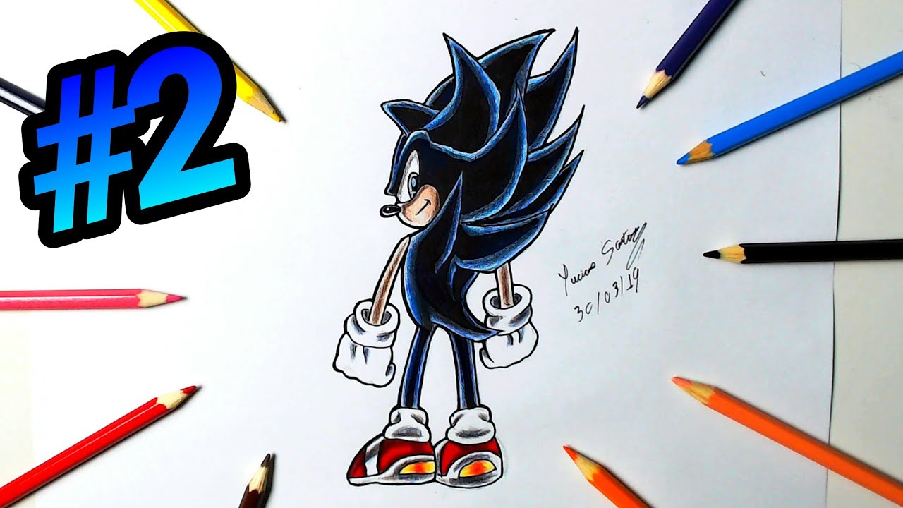 Desenhos do Sonic para Colorir Online - Bora Colorir
