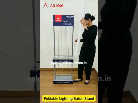 Foldable Lighting Display Stand manufactured in India for