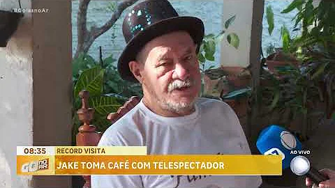 CAFÉ SEBASTIÃO - RECORD VISITA