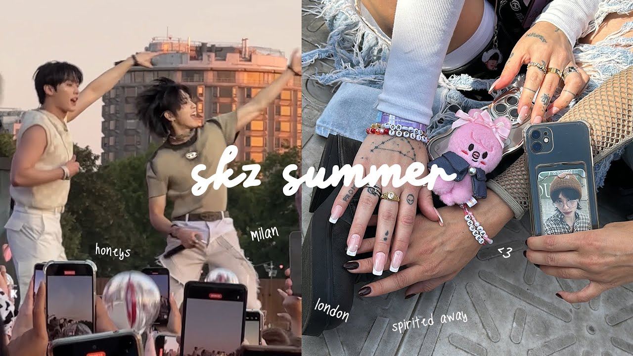 stray kids festival weekend milan & london ۫ ꣑ৎ