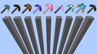 which pickaxe is faster??