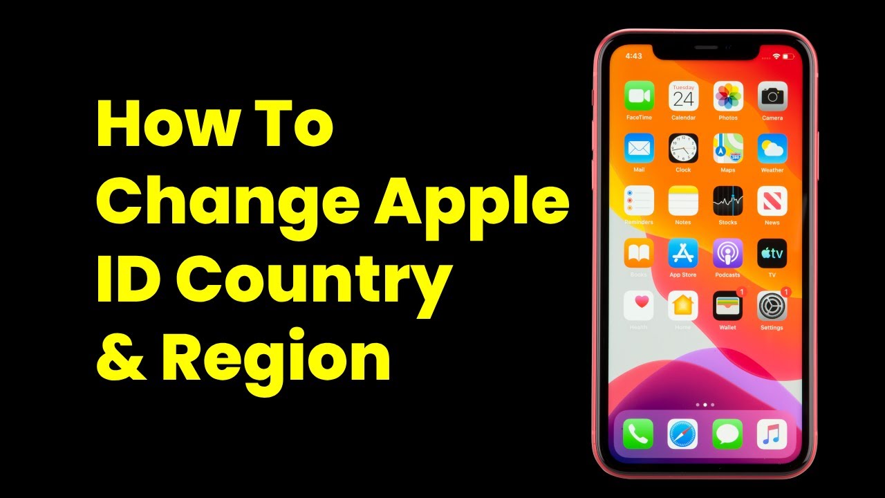 How To Change Apple ID Country And Region | Step-by-Step iPhone & iPad ...