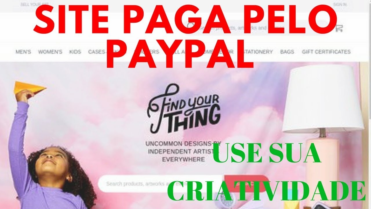 Red Bubble | Site paga pelo paypal [Ganhei dinheiro com seus desenhos]