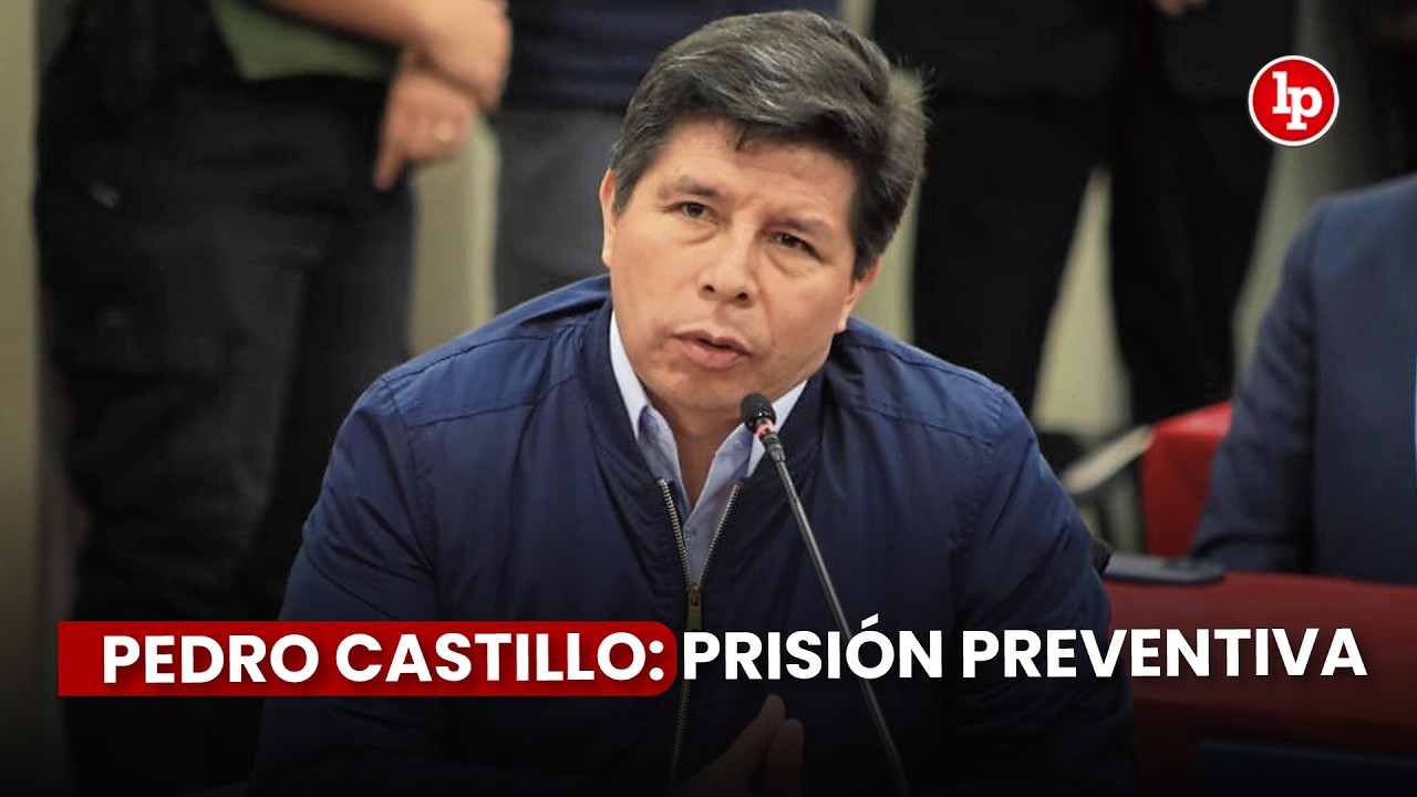 Pedro Castillo: prolongación de prisión preventiva