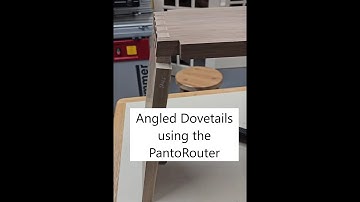 Angled Dovetails with the PantoRouter