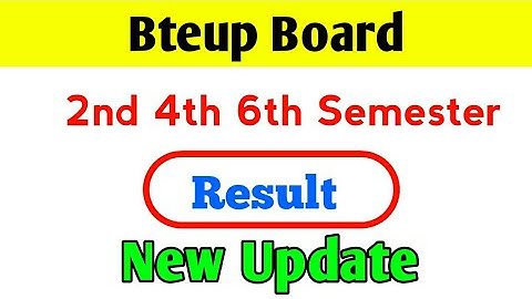 Bteup Result Date 2019 even semester | Up Polytechnic 2nd 4th 6th semester result 2019