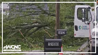 Crews continue to restore power, clean up after tornadoes hit Gaston County