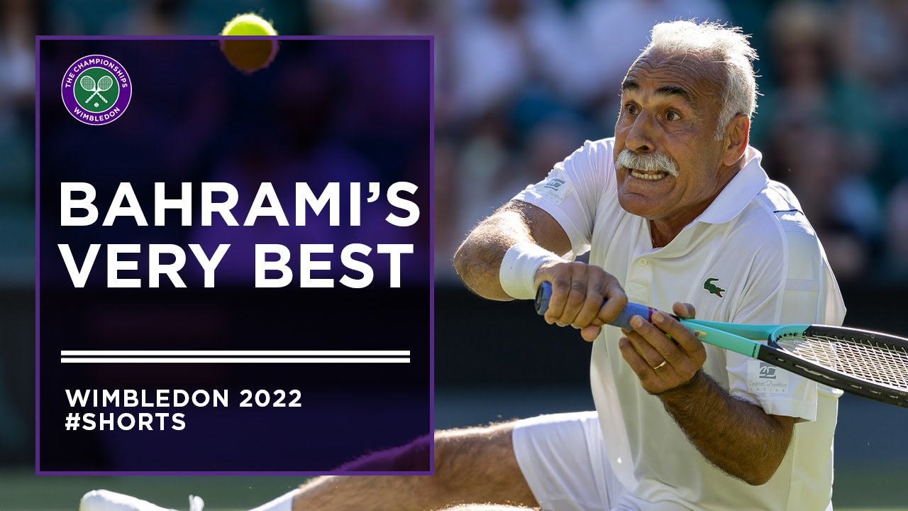 Bahrami's Best Ever Wimbledon Shot? #shorts - YouTube