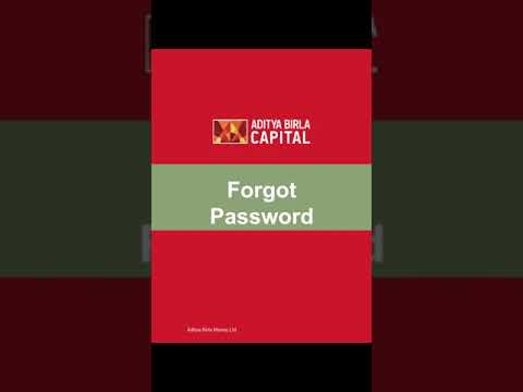 How can you recover your Password on Mobile Invest App