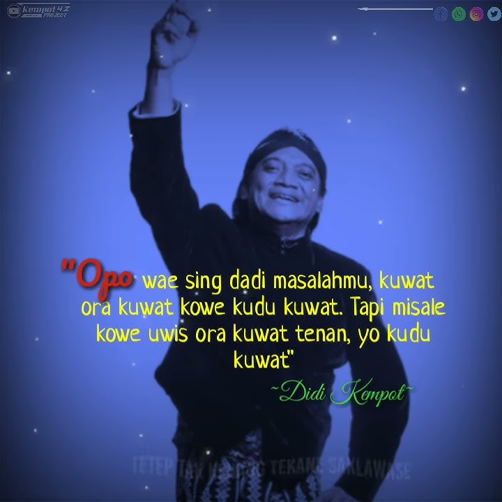 Dari SOBAT ambyar untuk PakDe 'Didi kempot' ||story wa terbaru