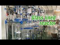 Glass lined reactor working process #shorts