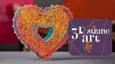 Craft-tastic 3D String Art Kit