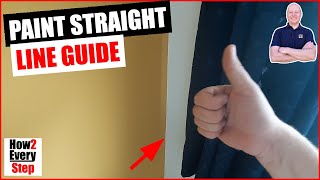 How to paint perfect straight lines using Frog Tape – DIY guide