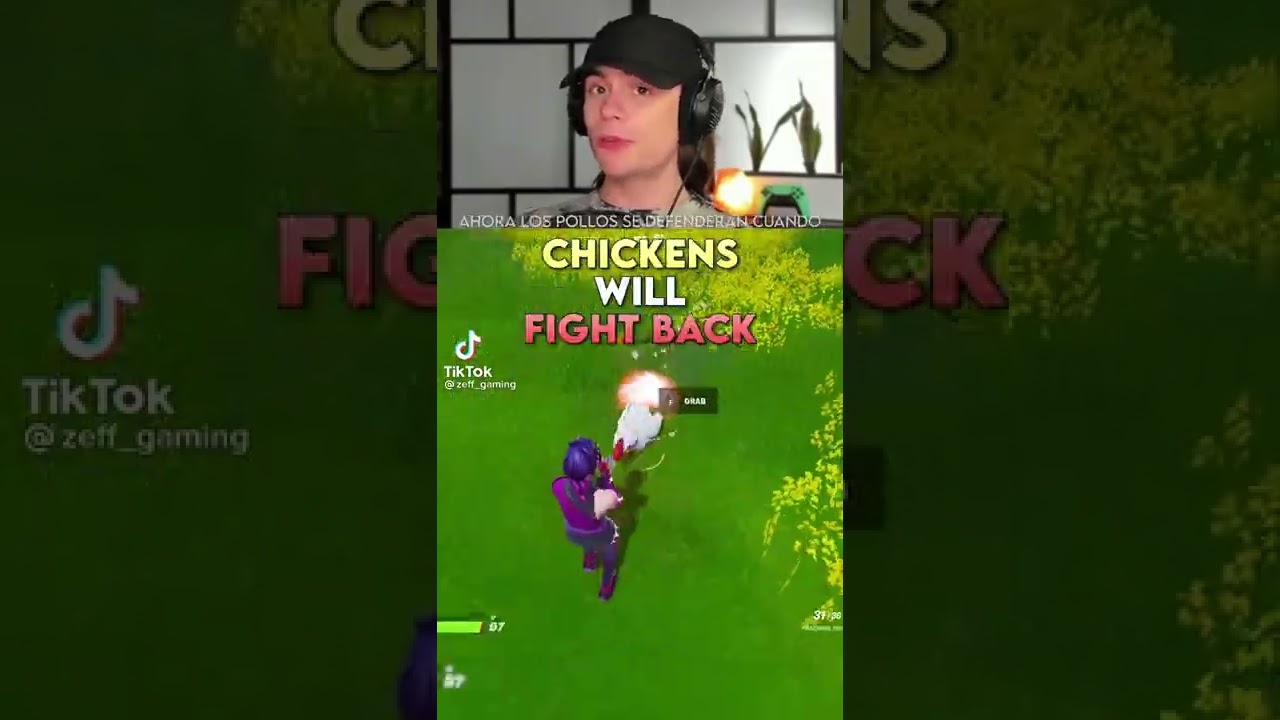 Chickens can kill you now!? by @zeff_gaming on tt 
