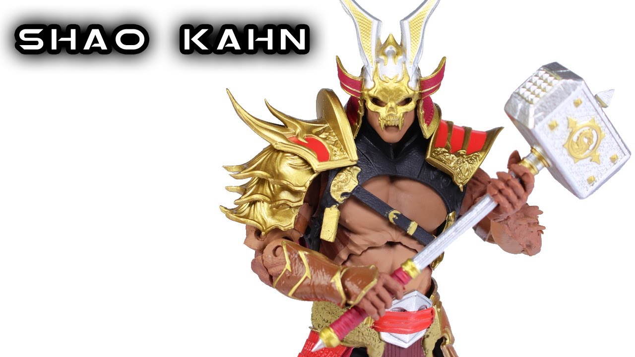 Mortal Kombat Series 7 Shao Kahn Platinum Kahn 7-Inch Action