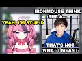 Sykkuno Exposing Ironmouse for NOT Knowing The Game | Sykkuno HEARS Valkyrae Screaming From Her Room